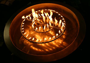 aluminum pan for propane burner