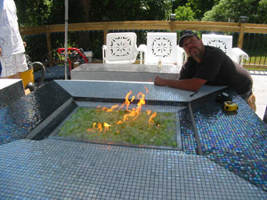 commercial custom fire pits