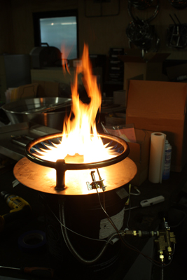 custom centerless burner ring