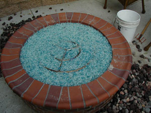 glass fire rocks for fire pits